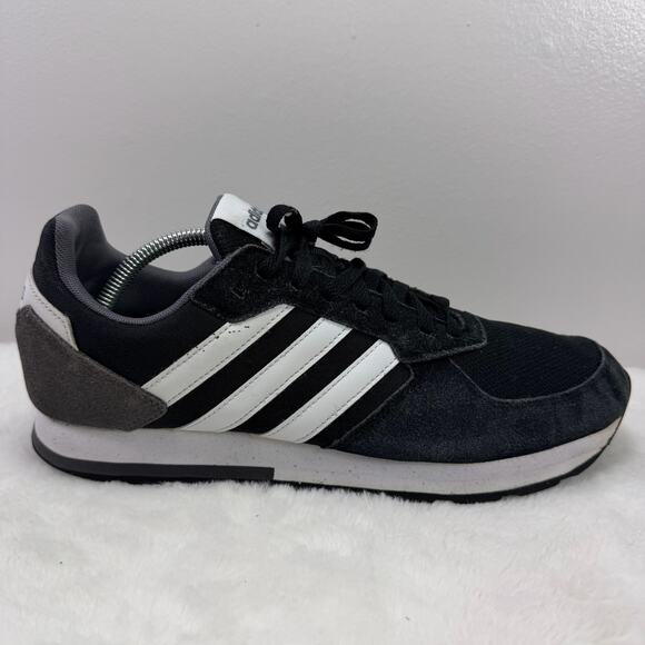 Adidas Retro Run Black/White Lifestyle Running Sneakers – Men’s US 11 - Picture 1 of 10